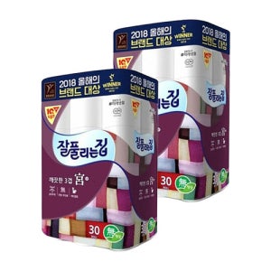 잘풀리는집 궁 3겹 30m 30롤 x 2팩 (총60롤)