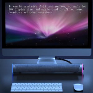 휴대용 블루투스 0 스테레오 컴퓨터 레트로 3D 서브우퍼 TV 5 노트북 스피커 22인치 인터페이스 VGA HD