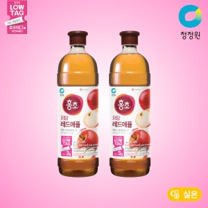 청정원 저당 홍초 레드애플 1.5L 외 1종 총2개