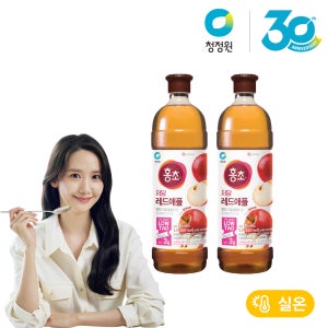 청정원 저당 홍초 레드애플 1.5L 외 1종 총2개