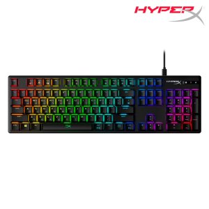 하이퍼엑스 알로이 오리진 RGB 게이밍 매크로 커스텀 기계식 적축 키보드 4P4F6AK