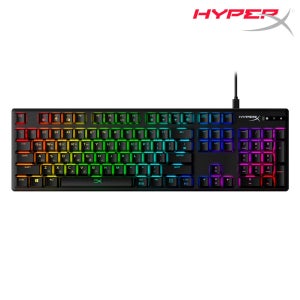 하이퍼엑스 알로이 오리진 RGB 게이밍 매크로 커스텀 기계식 청축 키보드 4P5P0AK