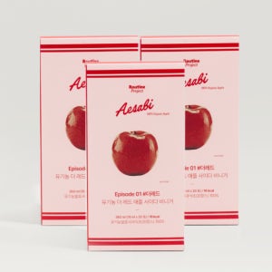 [3BOX।60포]유기농 더 레드 애플사이다 비니거(오리지널)