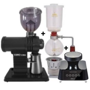 2인 사이폰 패키지 고노 2인 사이폰 SK-2AP / 그라인더 / 빔히터 세트 - 커피원두 IP7-500g (증정)