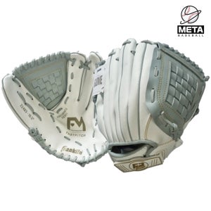 프랭클린 필드마스터 시리즈 유소년 캐치볼 내야 글러브 10.5인치 화이트/그레이 22483