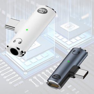 매트A PD100W C to C타입 충전 3.5mm유선 듀얼 젠더 DAC내장 전화통화 MT-A-J2