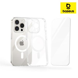베이스어스 맥세이프 아이폰 15 시리즈 휴대폰 케이스 (witn. 액정필름)