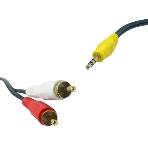 국산 2RCA AUX 믹서 오디오 케이블 5M