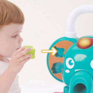 오비 AUBY 코끼리 유아 걸음마보조기 높이조절 보행기