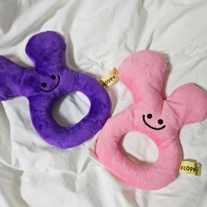 플로피 강아지 장난감 노즈터그 토끼 - 미니포켓, 터그놀이, 삑삑/바스락