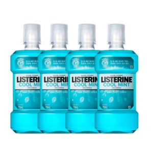 리스테린 쿨민트 마우스워시 750ml 4개