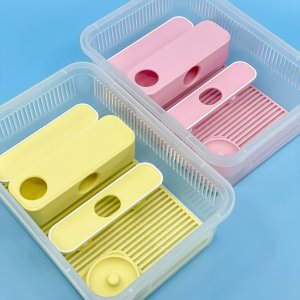 크레타워(소) 크레스티드 게코 적재형 침대 용품 은신처 백업 물그릇 슈푸그릇 깔판 탈피보드