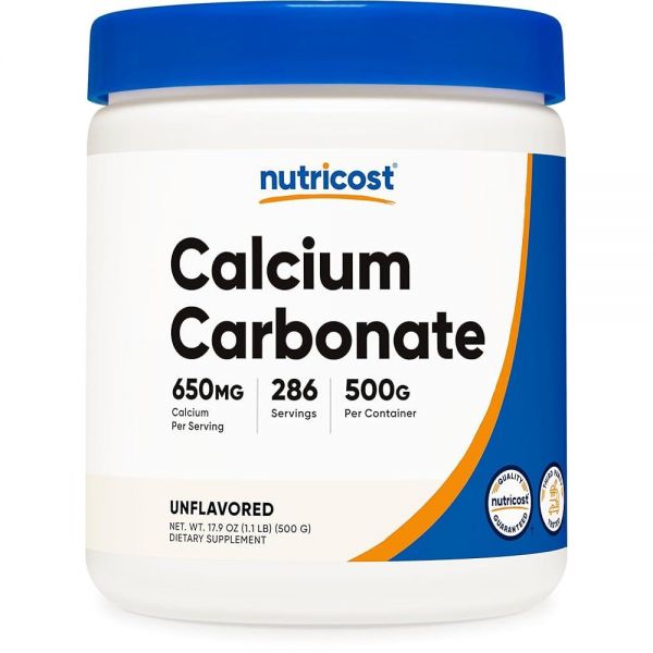 Nutricost <b>탄산칼슘 파우더</b> 500g