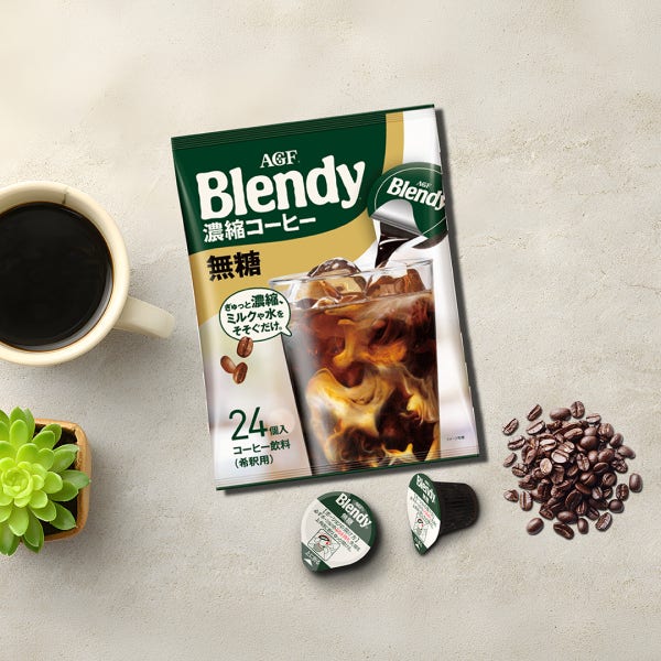 AGF Blendy 블렌디 포션커피 - 블랙