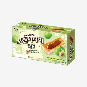 해태 후렌치파이 매실 192g, 1개