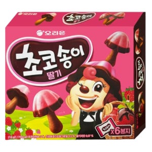 오리온 초코송이 딸기 216g [송이마을]