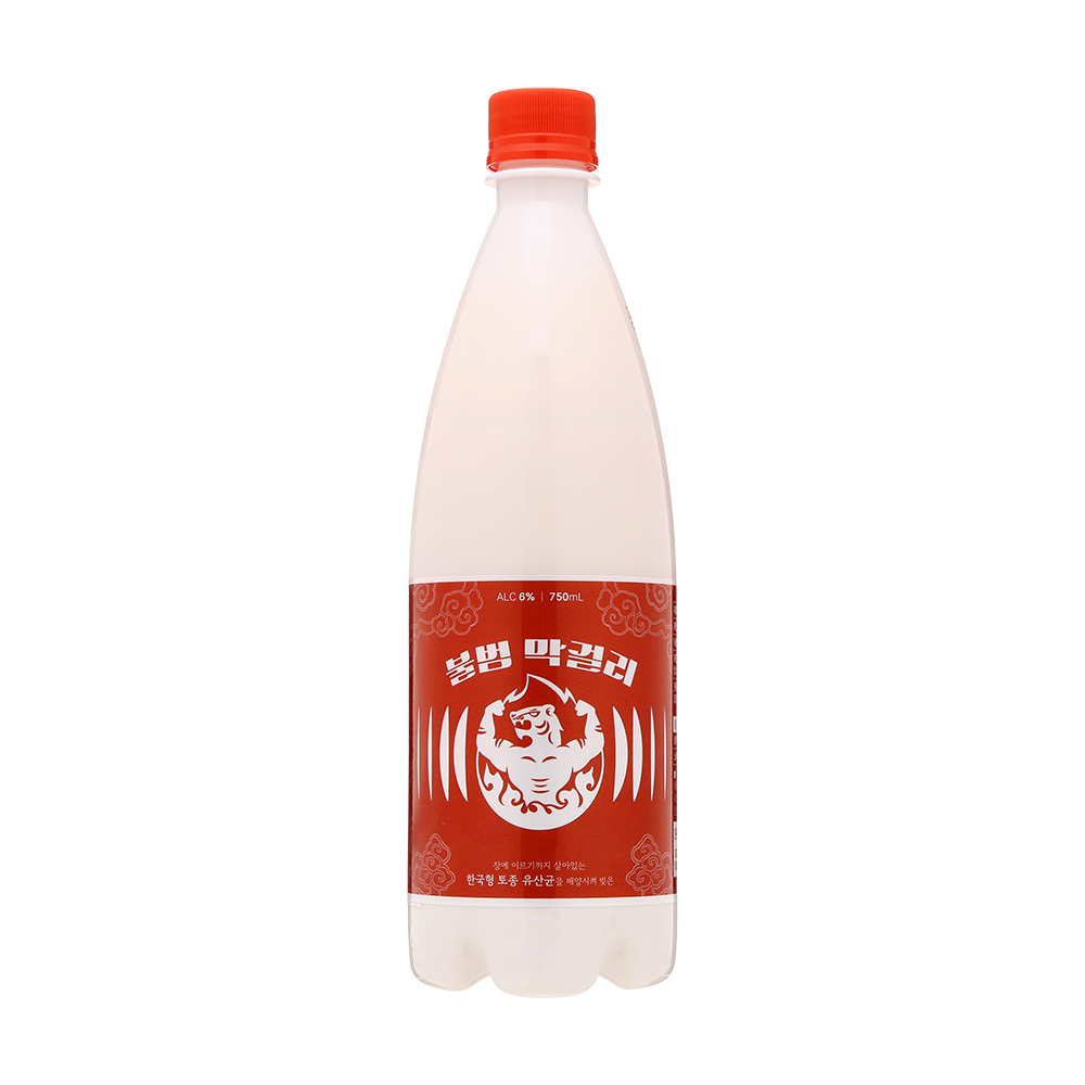 Baekjudoga Bulbeom Makgeolli 6% ABV 750ml, Malwang Makgeolli