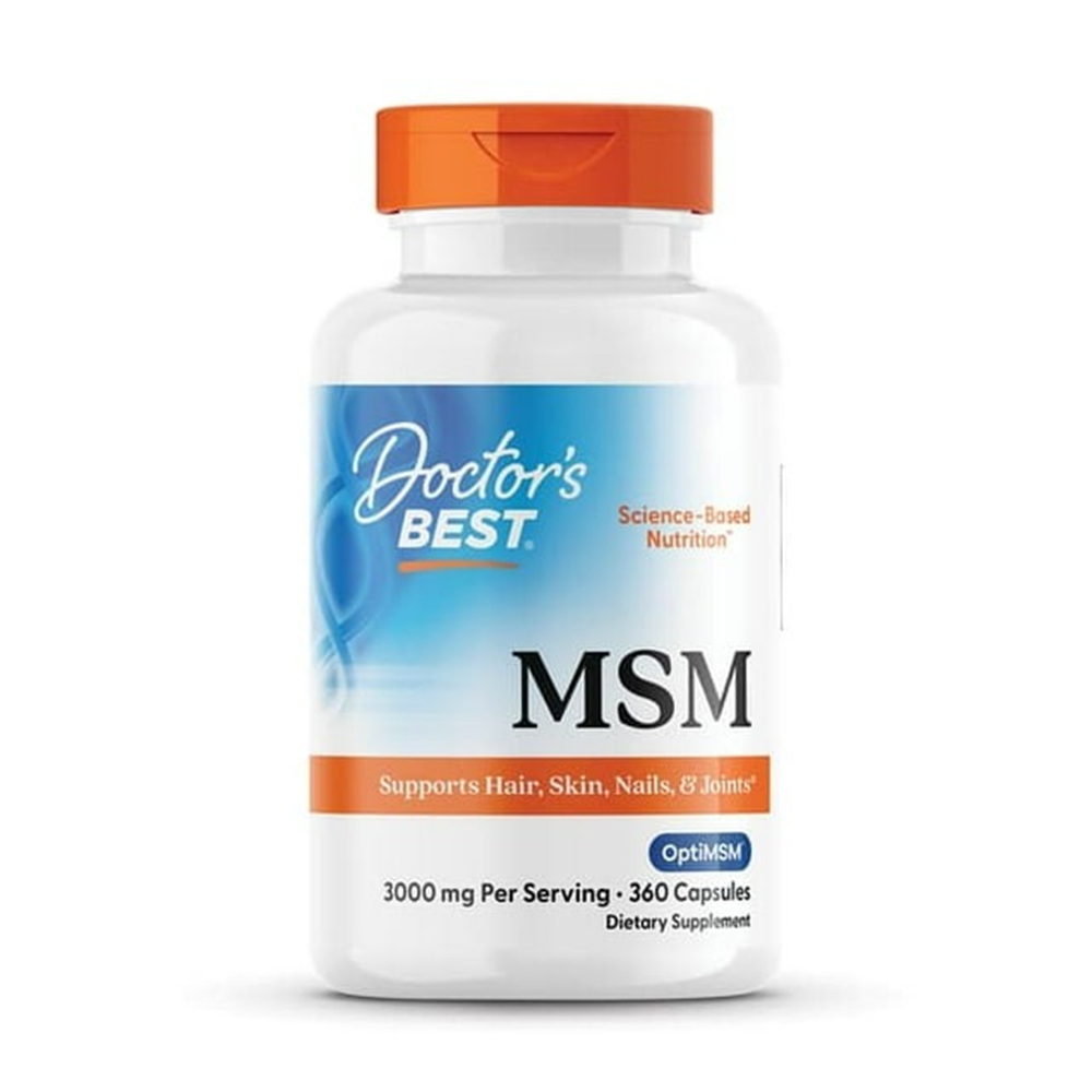닥터스베스트 <b>MSM with OptiMSM 1000mg</b> 360 캡슐