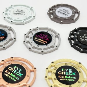 아이체크 거리측정 볼마커 선물세트 마커+클립 화이트 각인없음