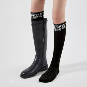 베르 골프니삭스 여름 여성 테니스 스포츠 포인트 무릎양말 니삭스