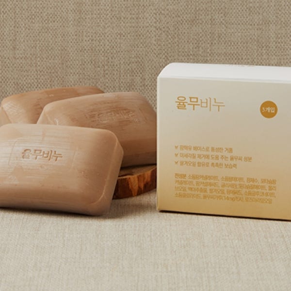 한살림 율무비누 3개입 세트