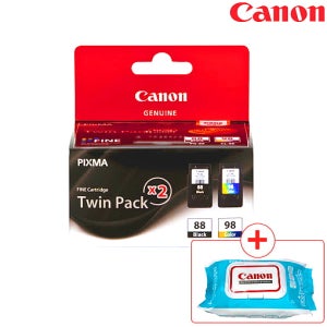 [캐논코리아 트윈팩세트] 캐논 정품 잉크 PG-88 CL-98 E500 E510 E610