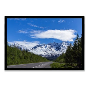 다바라 액자형 대형 빔스크린 180인치 4:3 초단초점 빔프로젝터 스크린