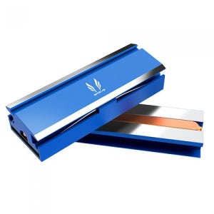 3RSYS 빙하7 PLUS M.2 SSD 방열판 (BLUE) / MPS