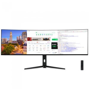 크로스오버 49DQHD9 IPS BLACK USB-C 듀얼QHD 슈퍼울트라와이드 무결점 모니터
