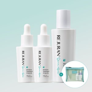 [라운지 단독] 리쥬란 더마 힐러 모이스처 트리트먼트 앰플 30mL 2개 + 더마 힐러 에센스 70g 1개 SET