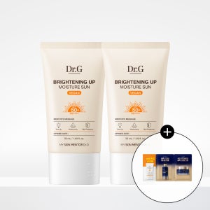 [슈퍼적립][1+1] 닥터지 브라이트닝 업 모이스처 선 50mL 촉촉 톤업 선크림(SPF50+ PA++++)