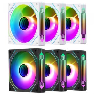 Segotep HB12 리버스 ARGB PWM (3팩, 화이트) / MPS