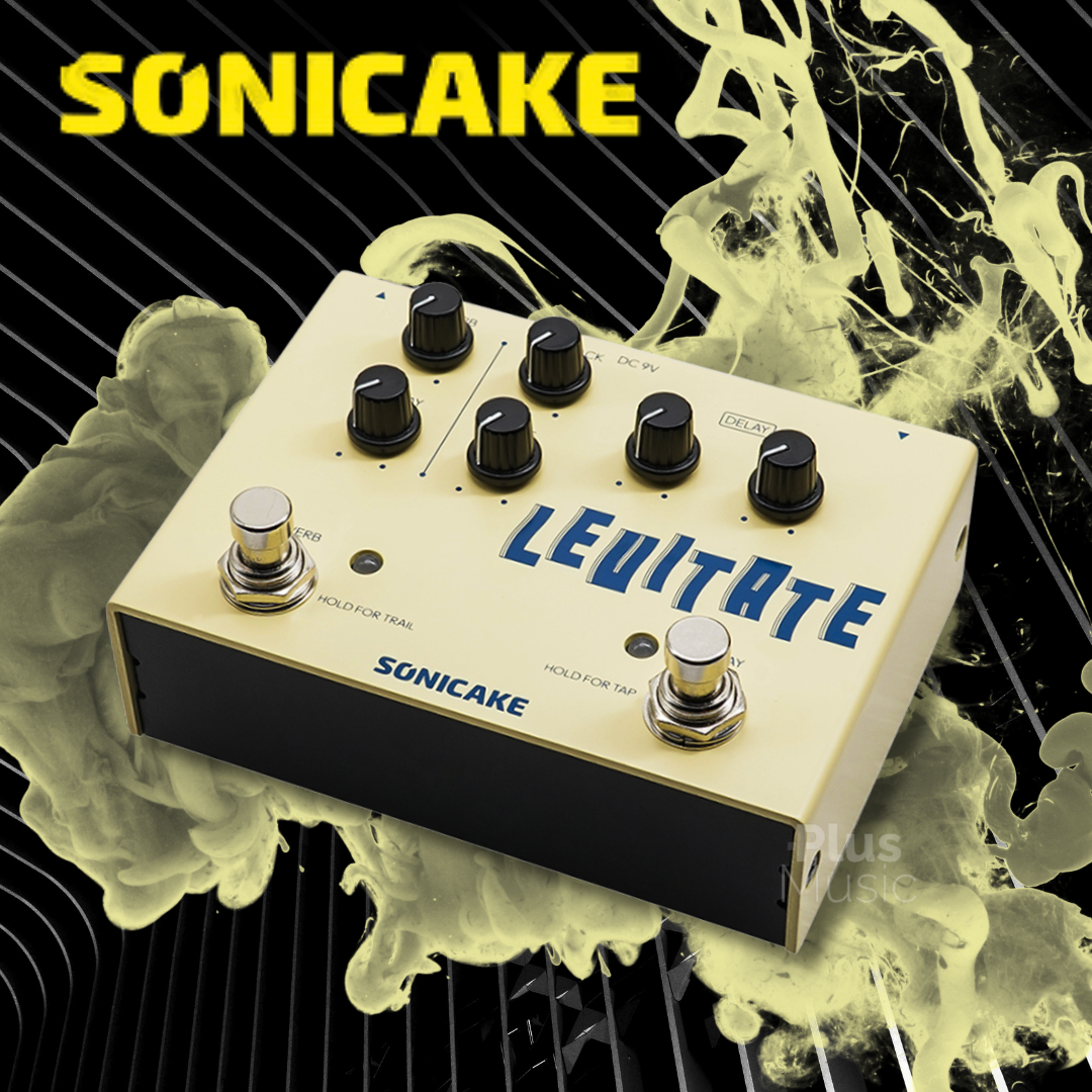 소니케이크 Levitate QDS-02 디지털 딜레이 리버브 듀얼멀티 일렉기타 이펙터 페달