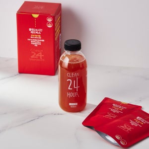 탄수화물컷팅제 가르시니아 쾌변쥬스 클린24시간 레드박스1세트 (100mlx5포) 보틀추가