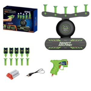핸셀 USB 에어 야광 사격 표적 타겟 과녁 슈팅 너프건 스펀지 권총 보드 게임