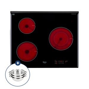 리안츠 하이라이트 3구 빌트인 LH-308 테두리 베벨컷팅 국내생산 전기쿡탑 전기레인지