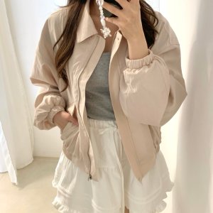 봄바스락점퍼 팔레트카라점퍼