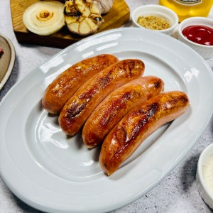 WMM 캠핑 바베큐 와인안주 수제 소세지 레겐스부르거 280g