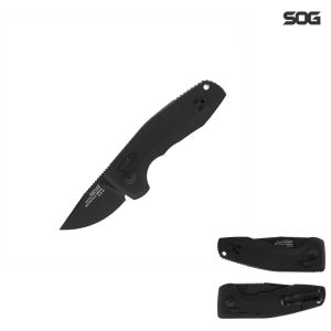 소그 TAC AU 컴팩트 오토 폴딩 나이프 (블랙) 다용도칼 캠핑나이프 SOG