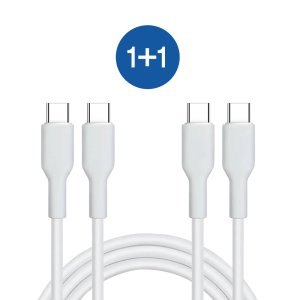 1+1 삼성 LG 호환 C to C타입 초고속충전케이블 3A 60W 1.2m,2m 리와트