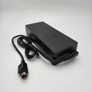 AC100~240V DC 24V 5A DIN 4PIN (좌/우 타입) 코드분리형 어댑터 UL,CE,UKCA,FCC.KC (J130-24005000DI) -재고 할인 상품-