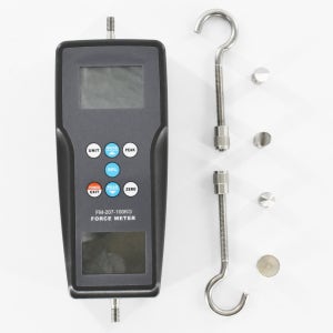 힘 게이지 FM 207 100K 동력계, 디지털 당김 및 밀기 테스터, 980N, 100kgf, 220Lbf