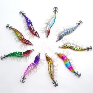 호라이즌 리얼 새우에기 쉬림프 심해 UV 야광 갑오징어에기 쭈꾸미 에기