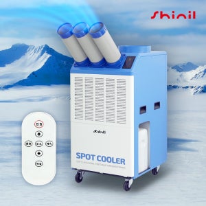 신일 산업용 에어컨 3구 코끼리 이동식 공업용 야외 창고 휴게소 고급형 6380K