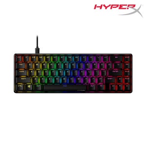 하이퍼엑스 알로이 오리진 65 RGB PBT 기계식 게이밍 적축 키보드 4P5D6AA