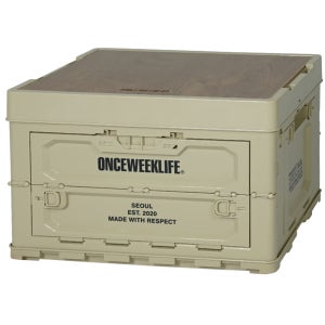 원스위크라이프 캠핑 접이식 멀티 오픈 형 수납 정리 함 대형 폴딩 박스 60L