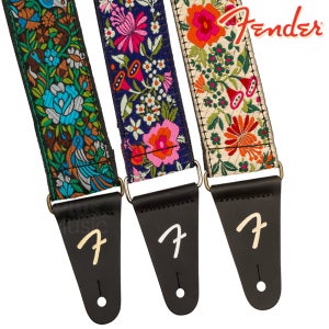 펜더 MOSAIC JACQUARD 통기타 일렉 베이스기타 스트랩 멜빵