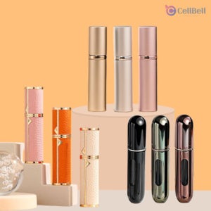 베이직 케이스 실버 외 향수 휴대용 향수병 소분 향수공병 펌핑 미니 리필 용기 5ml