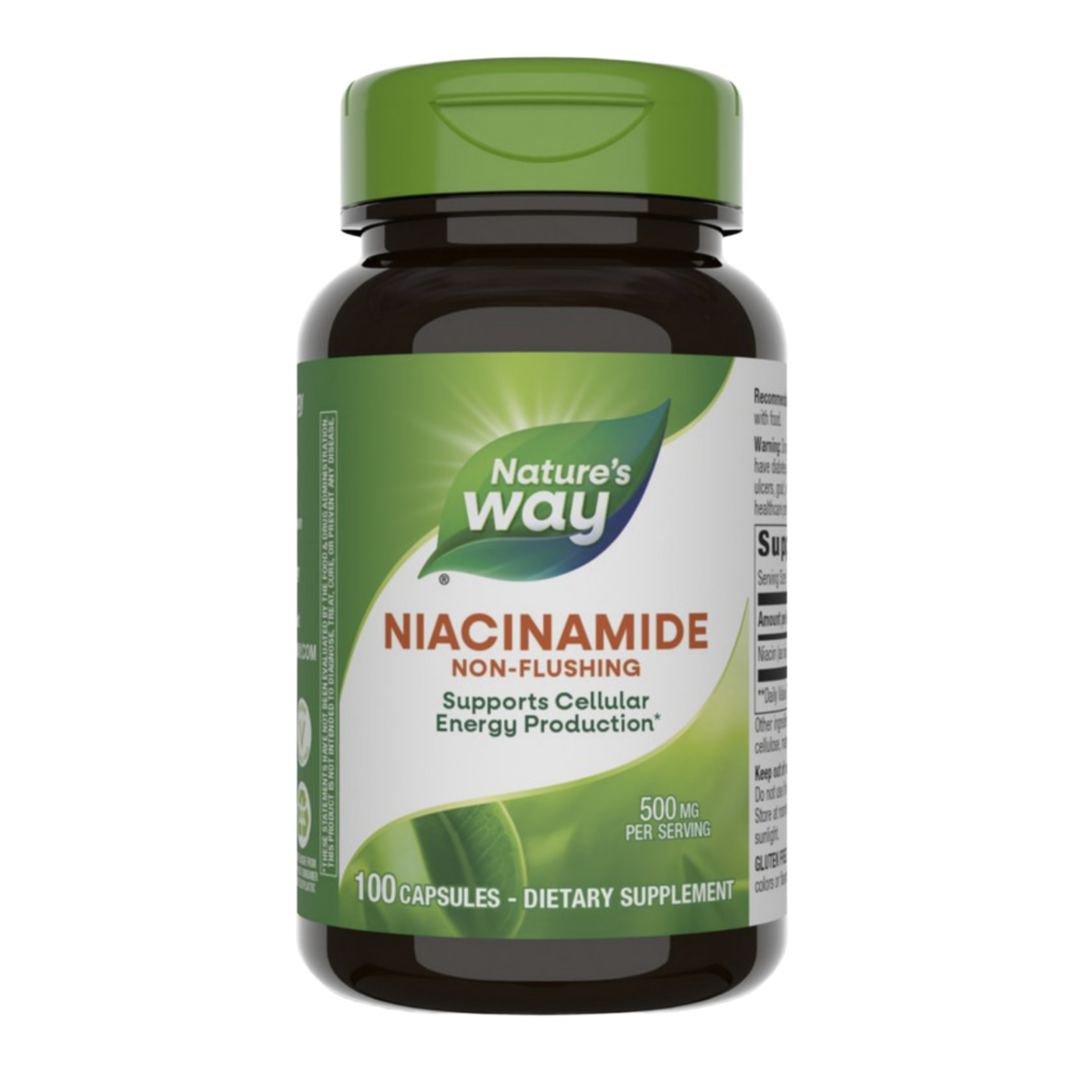 <b>네이쳐스웨이</b> 나이아신아미드 500mg 100캡슐 무설탕
