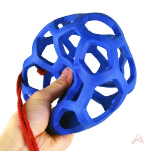 천장걸이 말 건초 급식 볼